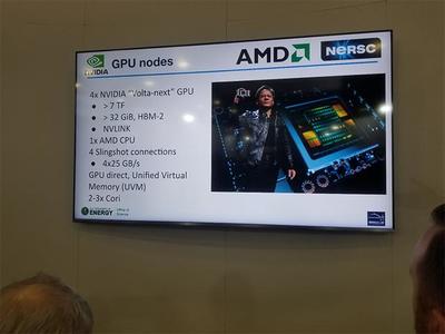 Perlmutter超算揭秘:AMD 7nm+米兰处理器、NVIDIA下代GPU